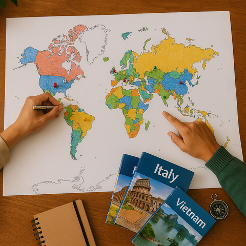 Carte du Monde Personnalisable - Carte du Monde Personnalisable