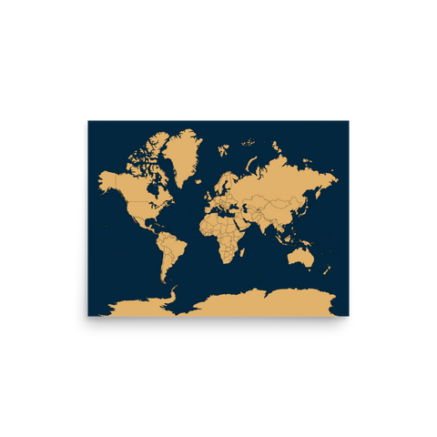 Carte du Monde Personnalisable - Carte du Monde Personnalisable
